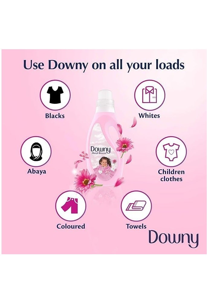 Downy Downy Regular Fabric Softener, Floral Breeze 3L x 2 Dual Pack - Image 3