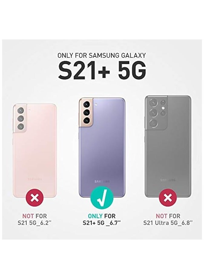 SUPCASE Unicorn Beetle Pro Series Case Designed For Galaxy S21+ Plus 5G (2021 Release), Full-Body Dual Layer Rugged Holster & Kickstand Case, Without Built-in Screen Protector - Black - Image 2