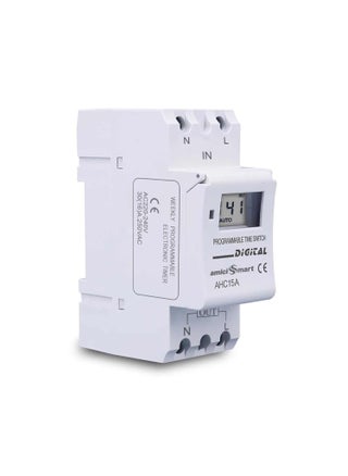 amiciSmart Digital Programmable Timer Switch Relay inBuilt 7 Days Schedule DIN Rail Mounted 30A DC 12V - pzsku/ZA3645DF1AC3B4621BE5CZ/45/1748244718/75ab4e76-9189-4cc8-8b04-f66eb3e52f8e