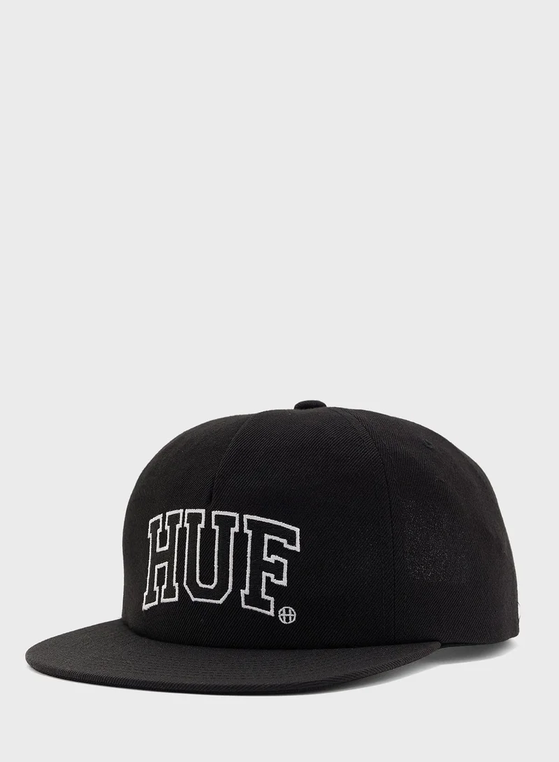 HUF Logo Arch Snapback