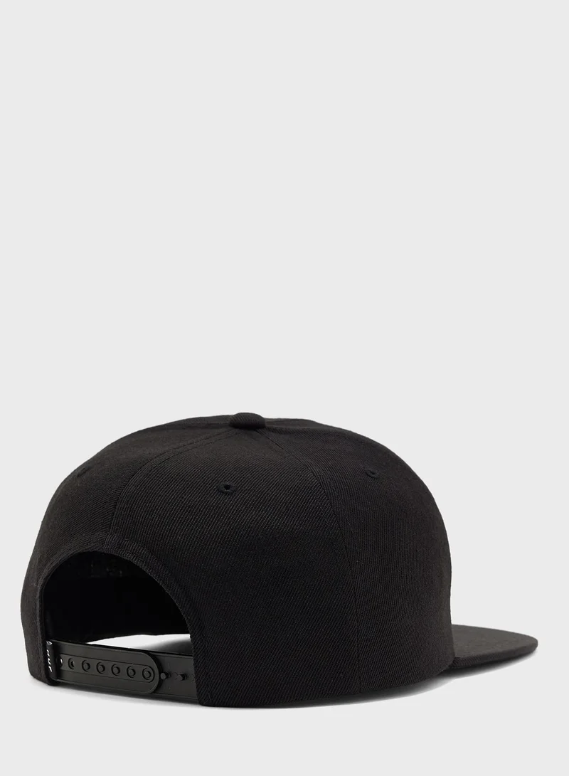 HUF Logo Arch Snapback