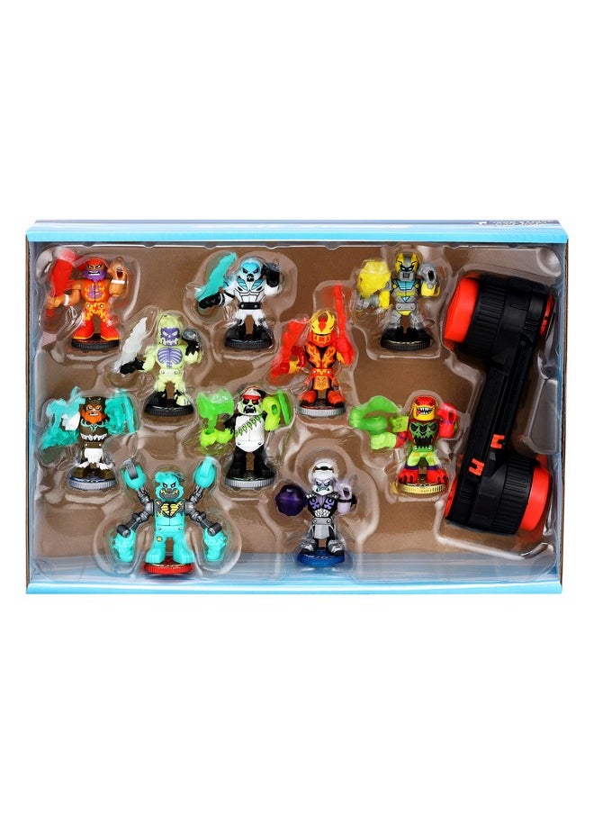 AKEDO - Ds Of Akedo Button Bash Collector Pack Contains 10 Ultimate Arcade Warrior Action Figures And 2 Button Bash Controllers | Amazon Exclusive - Image 1