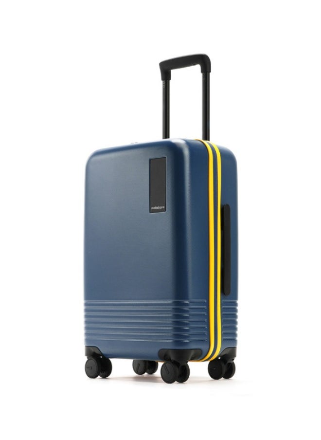 Mokobara MOKOBARA The Cabin Luggage Hardsided 8 Hinomoto Wheels Small Trolley (Blue)  - Image 1