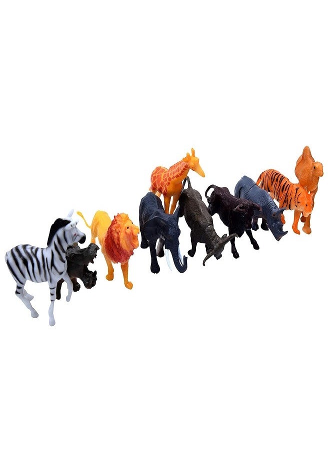 10 Pcs Animal World  - Where Your Child Learns to Distinguish Between Animals and Gains an Understanding of the Importance of Each Animal