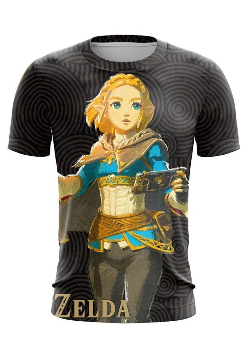 Game Zelda Breath of the Wild 3D digital printing personalized breathable children's T-shirt  - Image 1