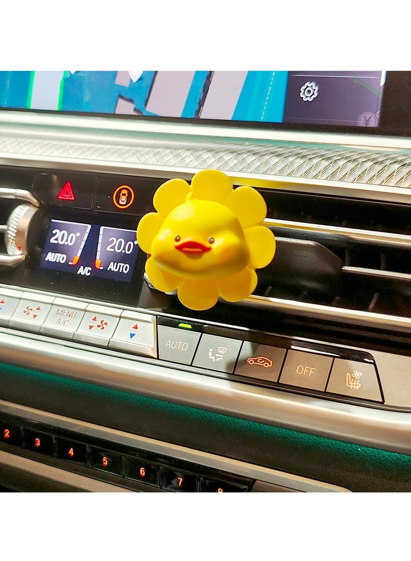 SYOSI SYOSI Car Air Vent Clip, Car Air Freshener Lovely Car Air Vent Air Freshener Clip Car Air Vent Decor Yellow Duck Automotive Interior Car Air Fresheners Vent Clip - Image 2