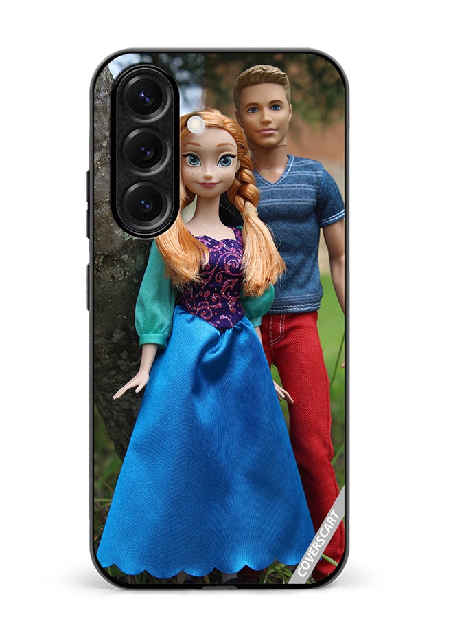 VR CREATIVE Protective Case Cover For Samsung Galaxy A56 Barbie With Boy Design Multicolour