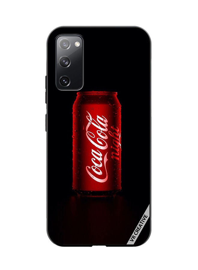 VR CREATIVE Protective Case Cover For Samsung Galaxy S20 FE 5G Cococola Design Multicolour - Image 1