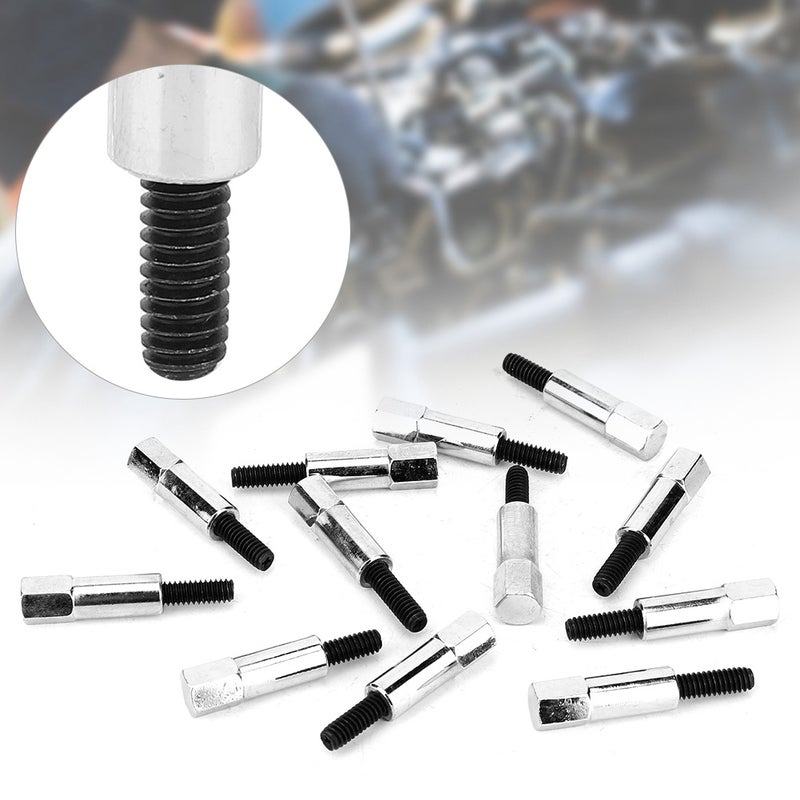 12pcs Chrome Valve Cover Bolt Set Fit for FORD 289 302 351W - Image 4