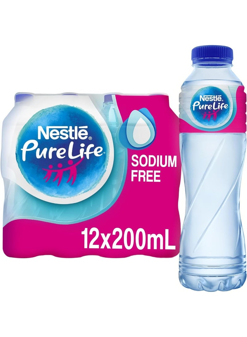 مياه شرب معبأة بيور لايف منخفضة الصوديوم - Image 1