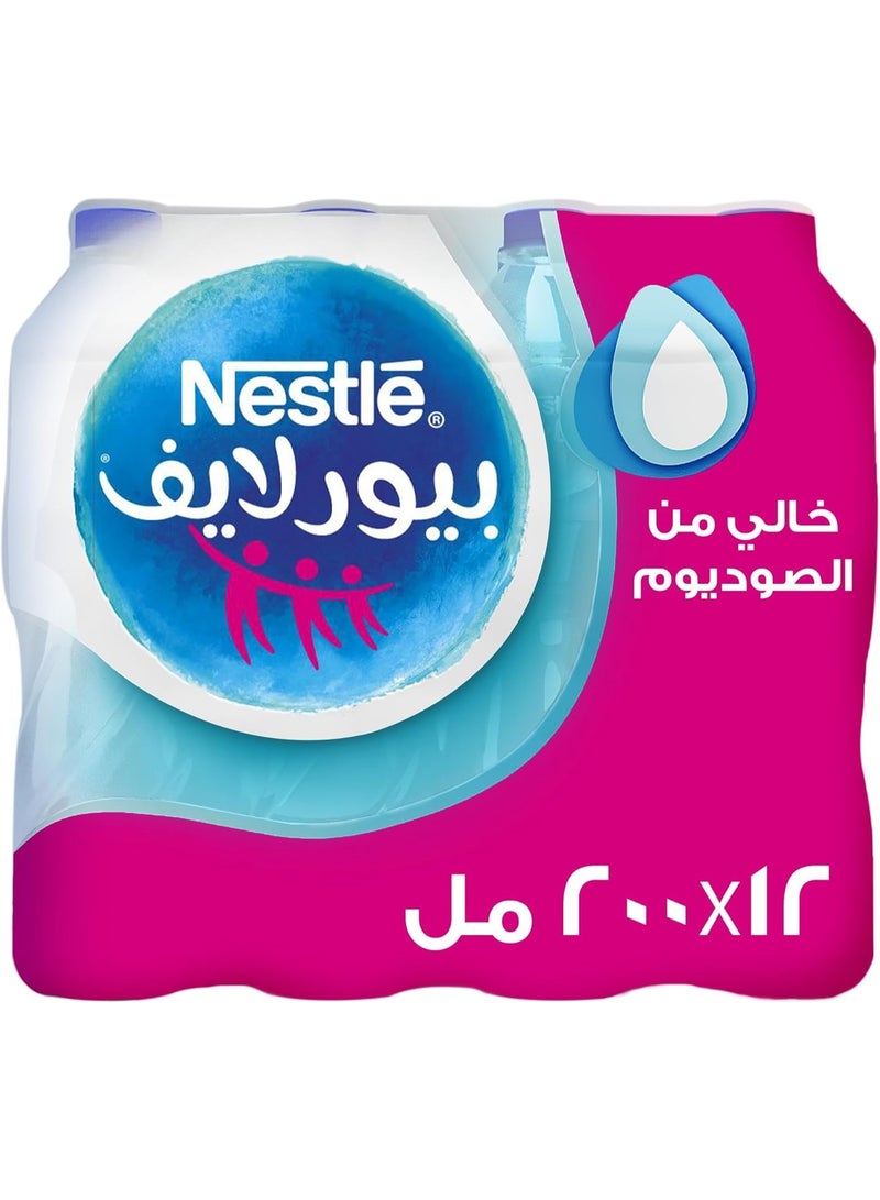 مياه شرب معبأة بيور لايف منخفضة الصوديوم - Image 3