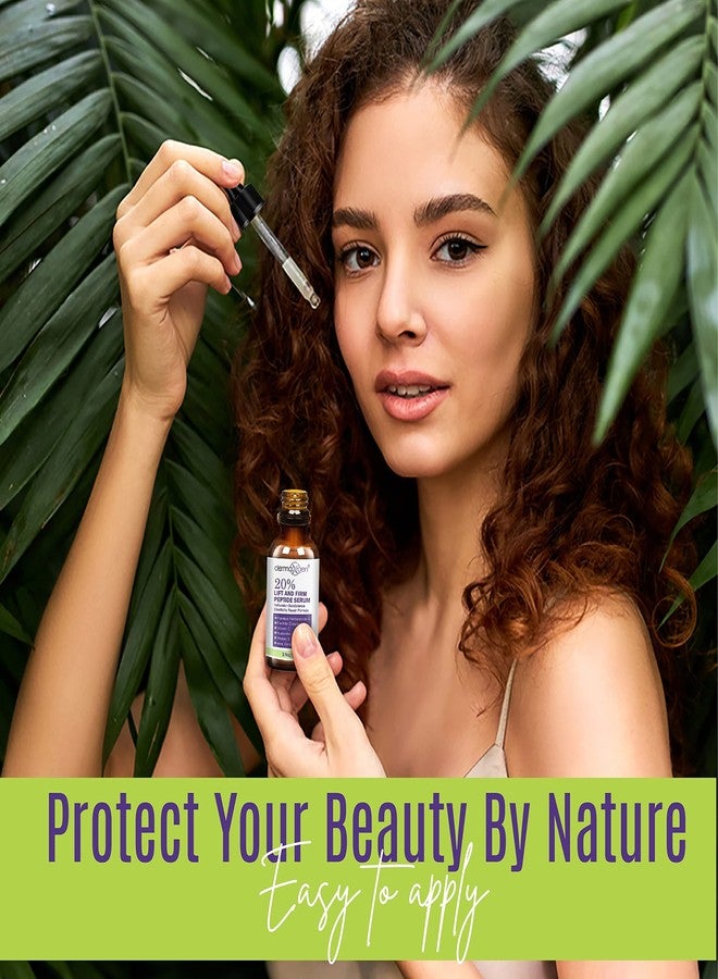 Dermaxgen Lift And Firm - 20% Peptide Serum, Matrixyl 3000 - Pure Organic Powerful Triple Combination/Anti-aging, Facial Aged Wrinkles Serum - 1 Fl Oz - Image 4