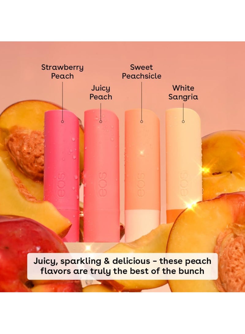 EOS Lip Balm Gift Set- Peachy Keen, 0.14 oz 4 Pack - Image 2