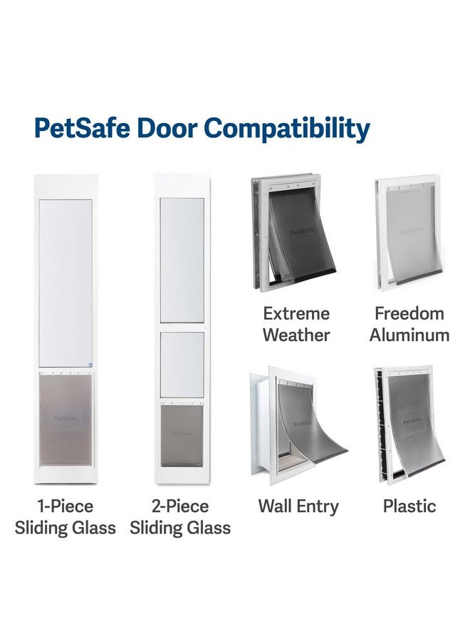 بيت سيف غطاء بديل أصلي من PetSafe، غطاء بديل لباب الكلب، غطاء للكلاب مصنوع من مادة غير سامة، مقاوم للعوامل الجوية، (مقاس كبير) - Image 2