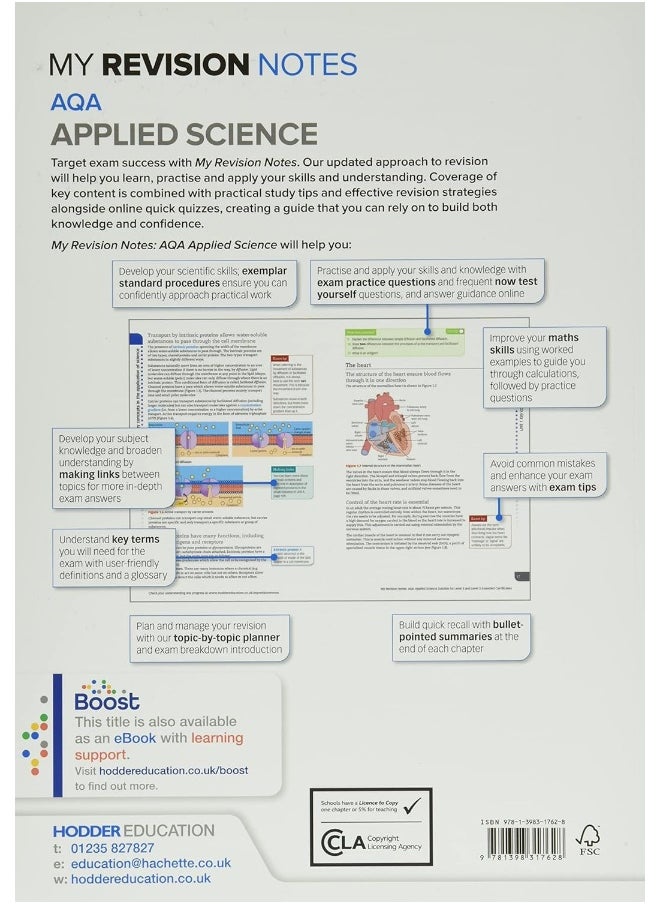 null - My Revision Notes: AQA Applied Science: Suitable for Level 3 and Level 3 Extended Certificates - Image 1