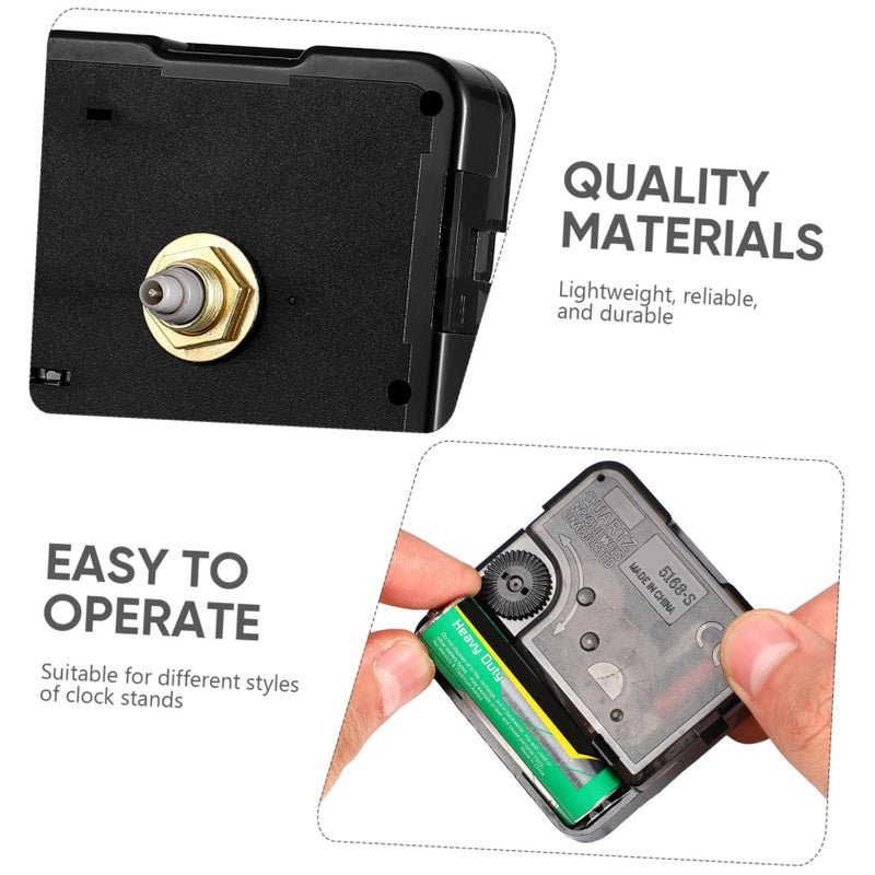 High Torque Quartz Clock Movement Mechanism Long Shaft 30mm DIY Wall Clock Repair Parts - Image 4