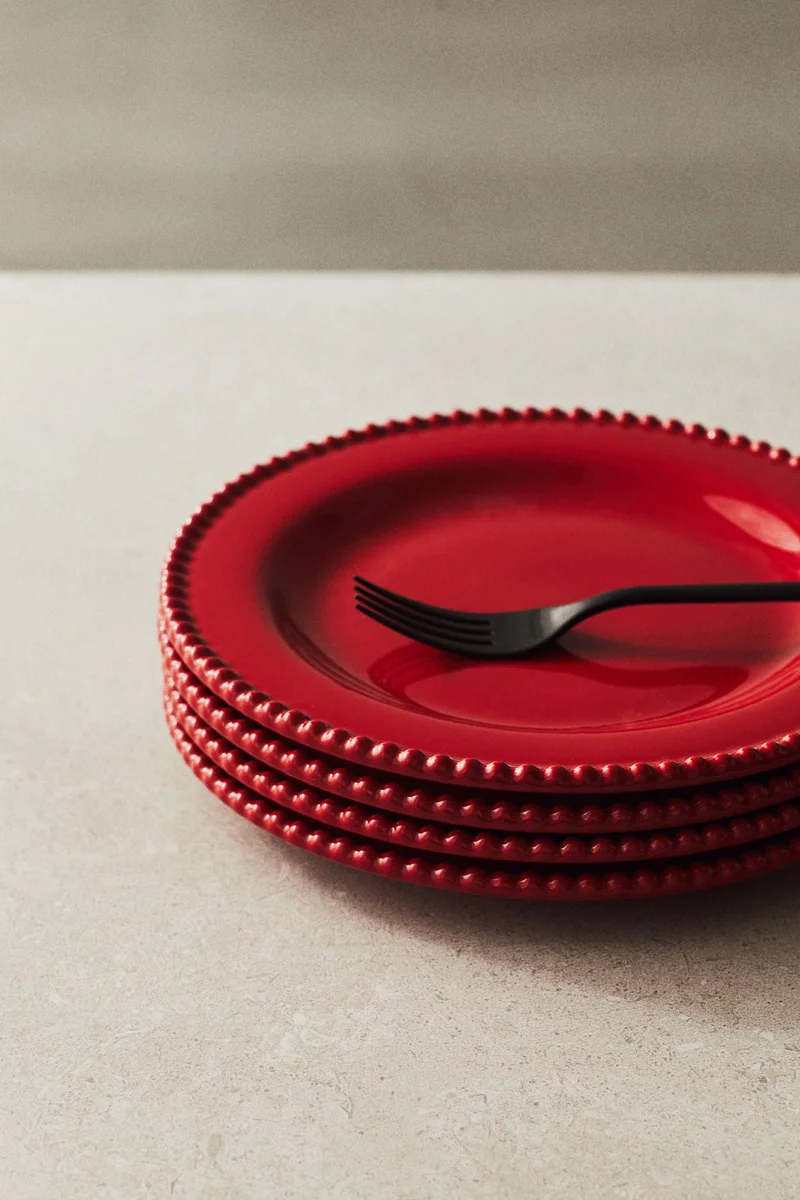 اتش اند ام طبق من الفخار