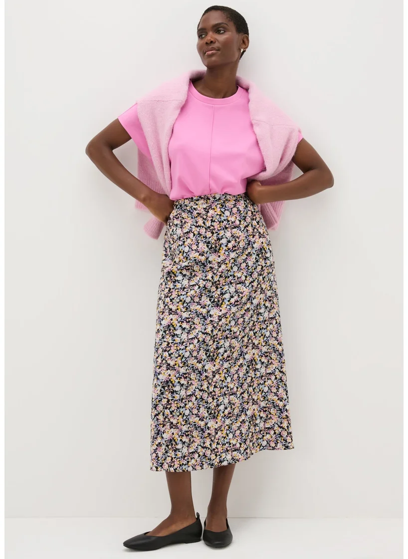 Matalan Multicolour Floral Flared Midaxi Skirt