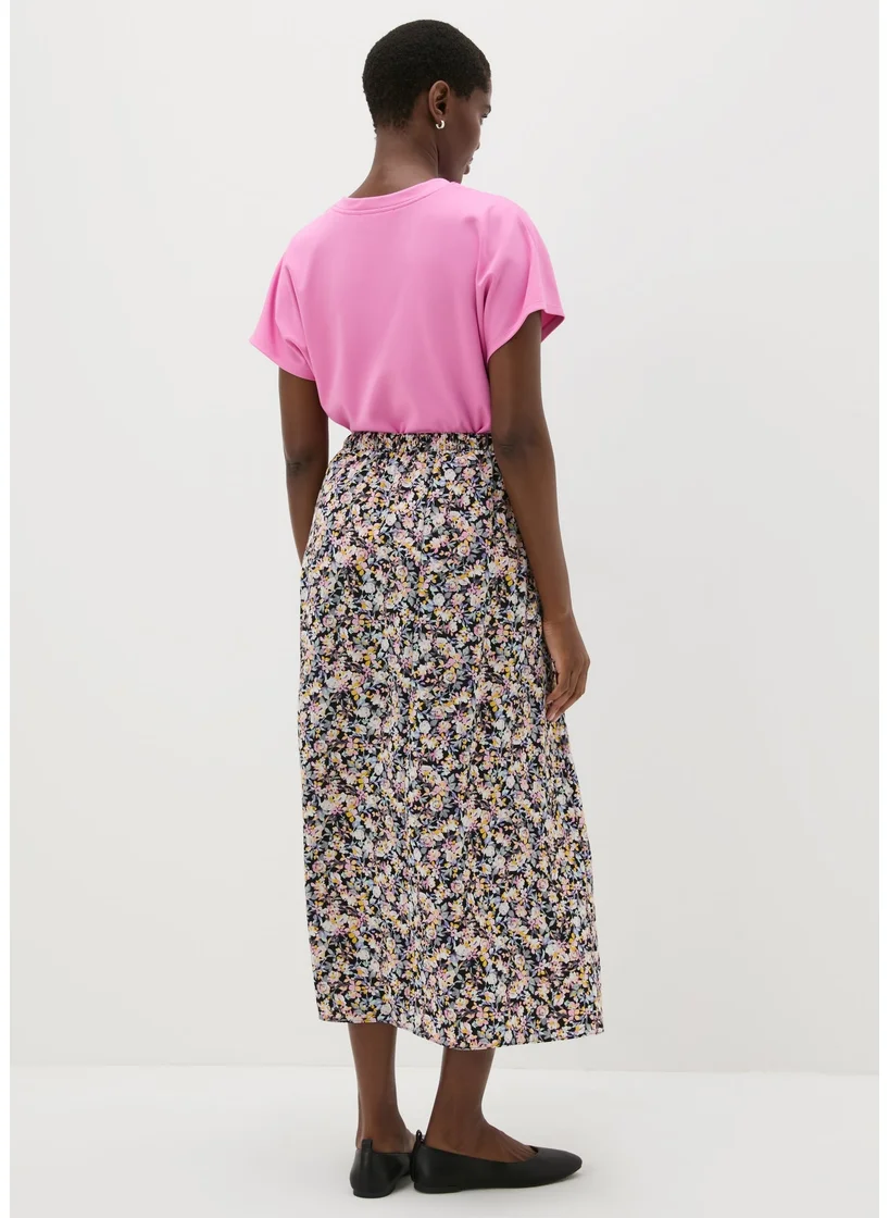 Matalan Multicolour Floral Flared Midaxi Skirt