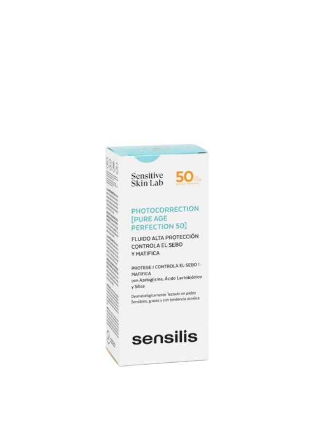 Sensilis Photocorrection Pure Age Perfection SPF50 40ml - Image 2