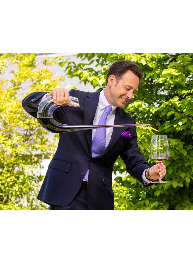 RIEDEL 2007/02 S1 Winewings Wine Decanter, 28 oz, Clear - Image 3