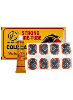 Generic Car and Bike Inner Tube Repair Patches - 48-Piece Cold Patch Kit for Quick and Effective Tire Fixes  - Image 1