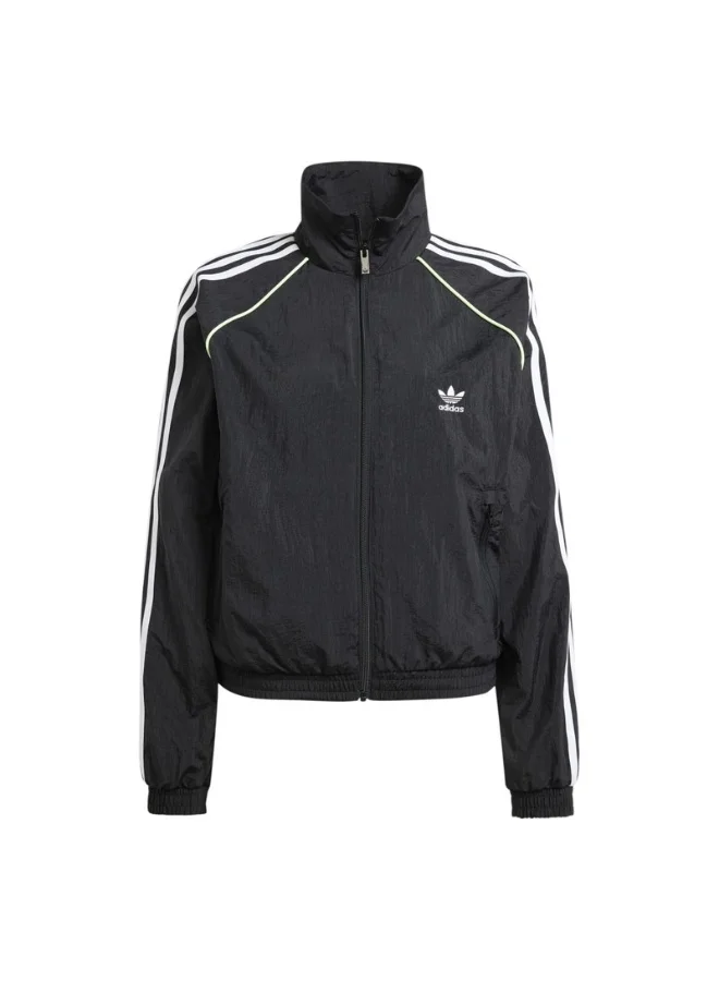 اديداس اوريجينالز adidas FR TRACK TOP Black Originals Women TRACK TOPS