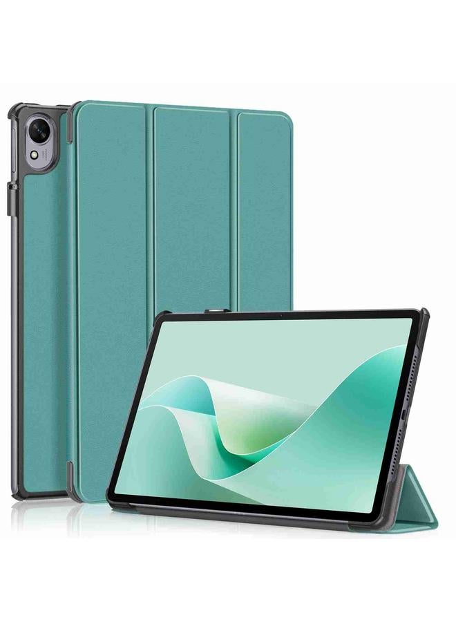 S-TOP Case For Huawei MatePad 11.5S Custer Texture 3-Fold Holder Smart Leather Tablet Case - Image 1