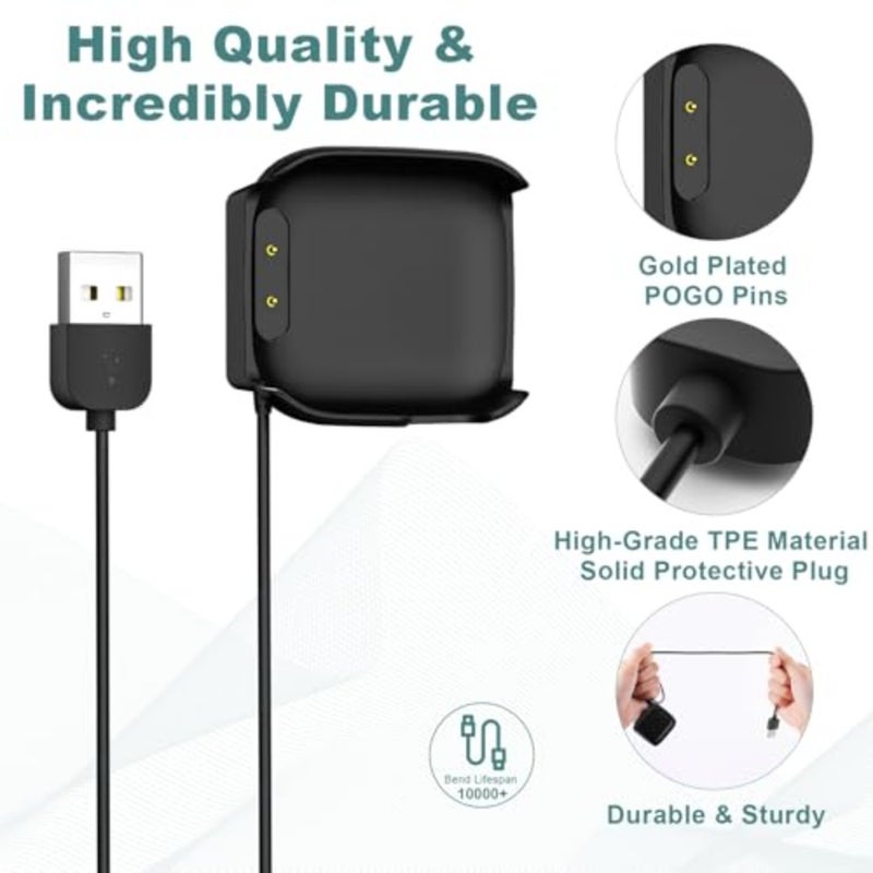 Charger for Cosmo Jr Track 5 Not for JrTrack 4 3 2 1 SE,Replacement USB Charging Dock Cable Cord, Portable Magnetic Stand Accessories Compatible with Jrtrack 5 Smart Watch - Image 4