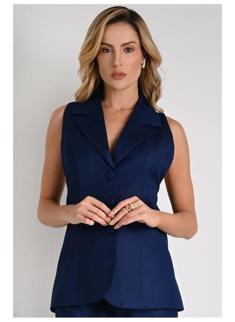 Carmen Steffens  Blue Luxury Vest for Women | Best Price UAE