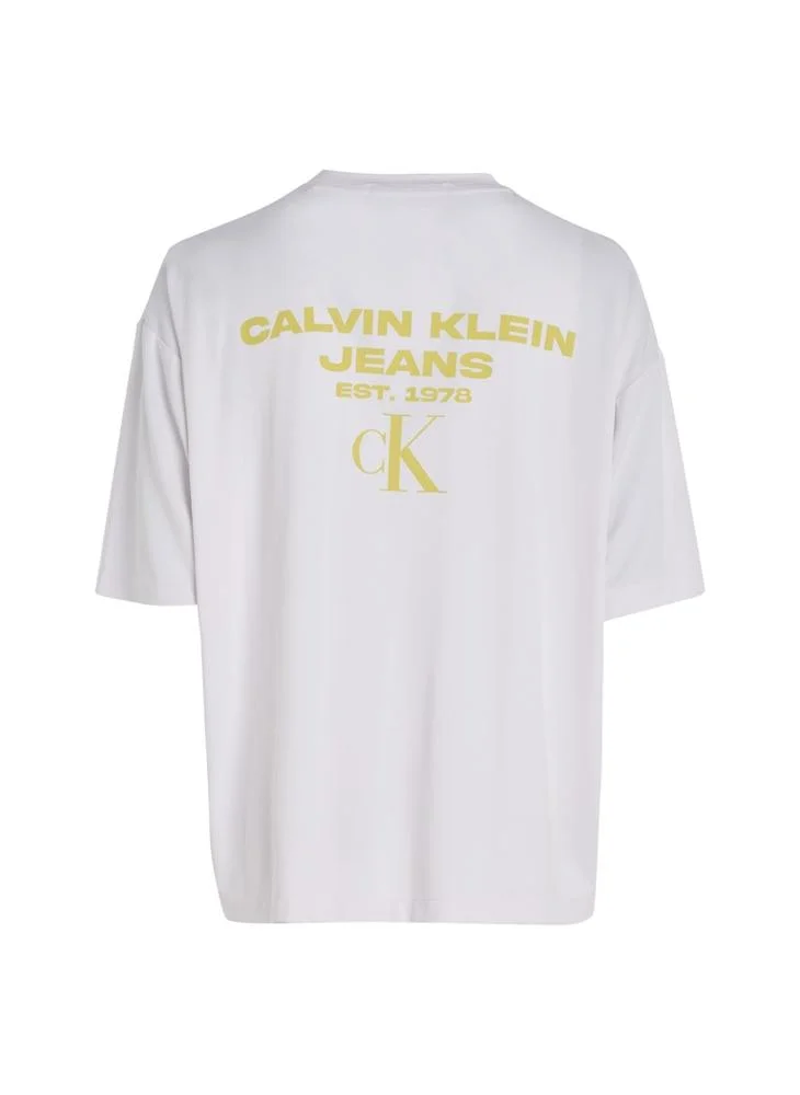 Calvin Klein Jeans Back Logo Modal Boyfriend Tee