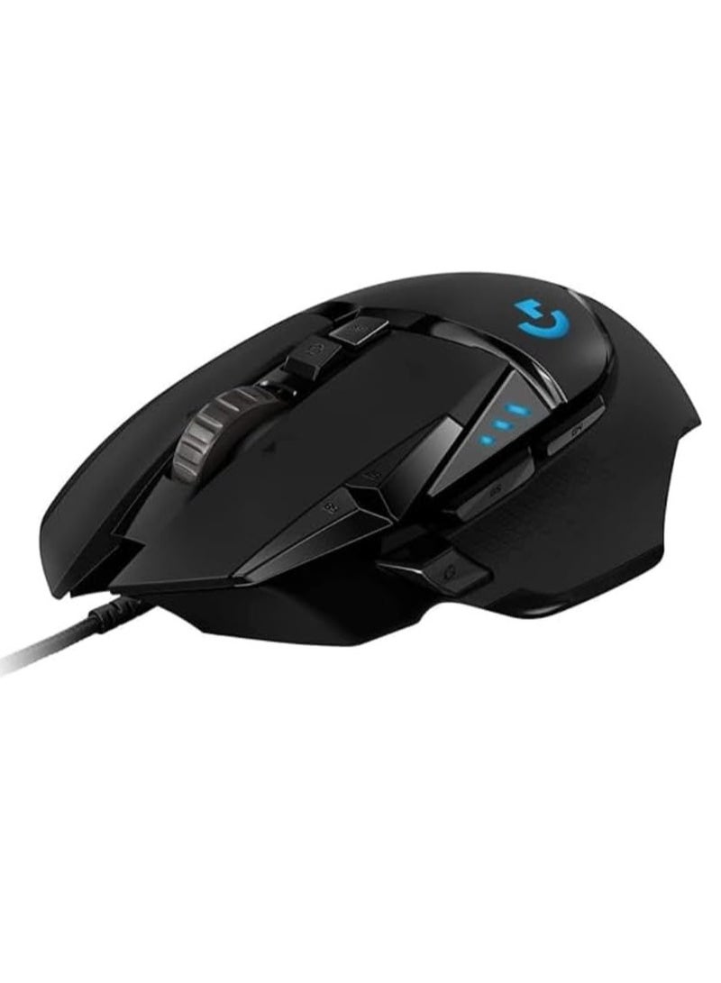 Original High Performance Wired Gaming Mouse, HERO 25K Sensor, 25,600 DPI, RGB, Adjustable Weights, 11 Programmable Buttons, On-Board Memory, PC/Mac - Black - Image 1