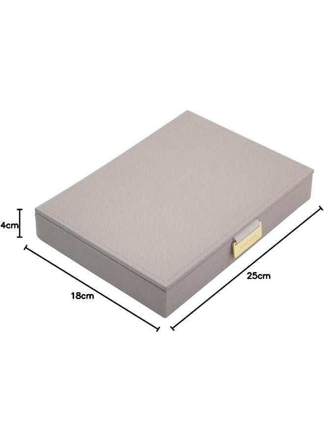 Stackers صندوق المجوهرات الكلاسيكي بغطاء من ستاكرز توبي، متوسط - Image 5