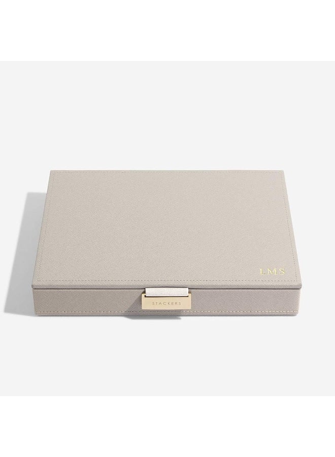 Stackers صندوق المجوهرات الكلاسيكي بغطاء من ستاكرز توبي، متوسط - Image 4