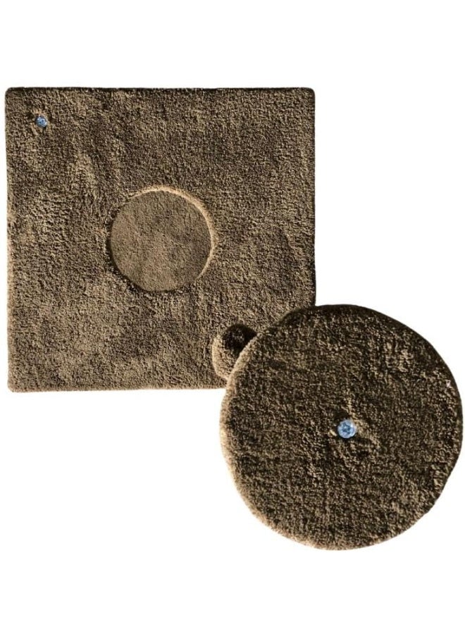 Pets House & Care Cat Tree Tower for Indoor Cats – Multi-Level Climbing Activity Center with Sisal Scratching Posts, Plush Perch & Dangling Toy – 78 cm Height (Brown) - Image 3