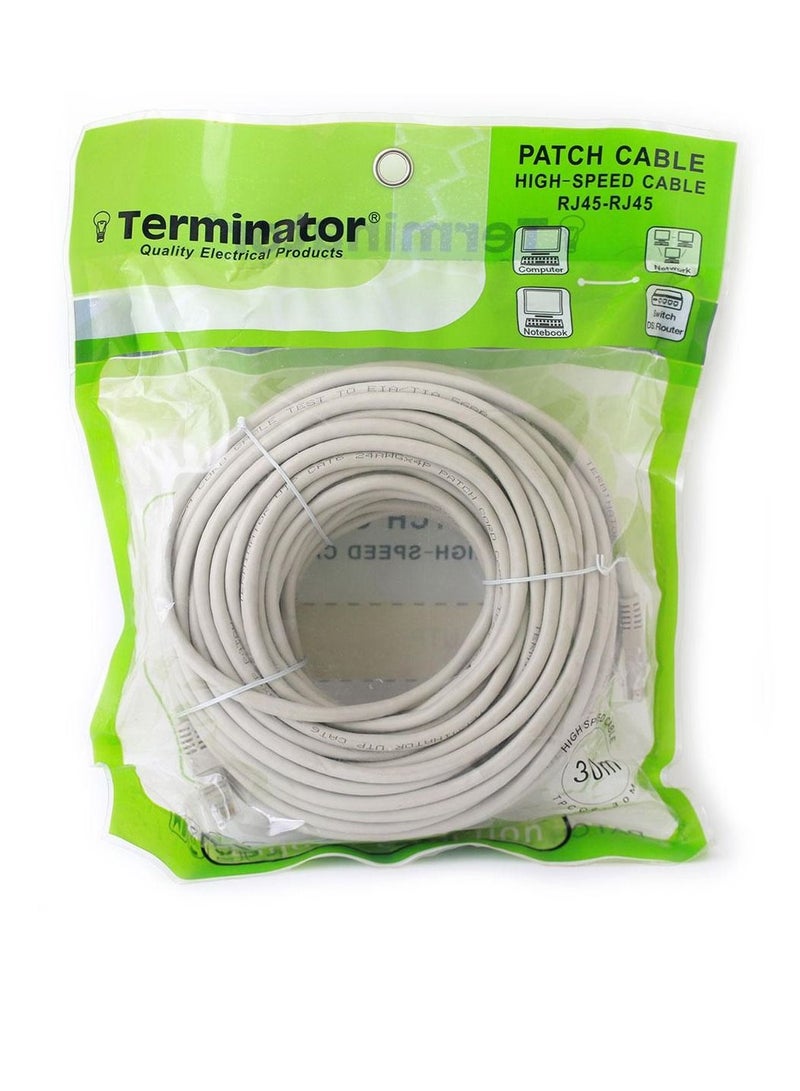 Terminator High Speed Patch Cable CAT6 20 Meters TPCC-30M - Image 1