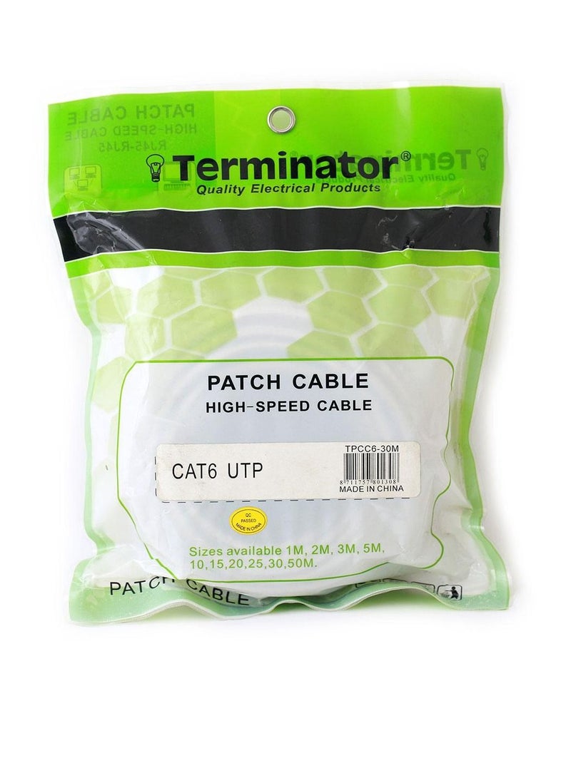 Terminator High Speed Patch Cable CAT6 20 Meters TPCC-30M - Image 2