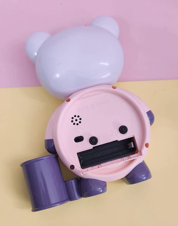 Tera13 TERA 13 Panda Clock for Girls Alarm Clock for Kids (1clock 4 pens) Learning Through Play | Best Gift for Children Ages 3 and Up |Bedrooms and Playrooms Clock for Girls & Boys - Image 4