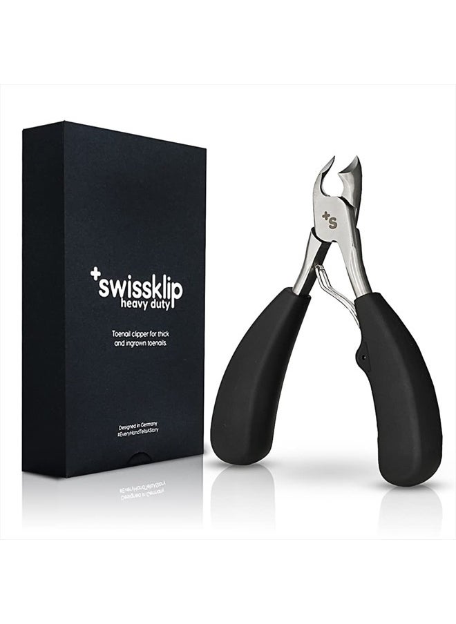 Swissklip - Toenail Clippers I Heavy Duty Toe Nail Clippers I Toenail Clippers for Thick Nails I Big Toe Nail Clippers for Thick Toenails I Toenail Scissors I Heavy Duty Nail Clippers for Thick Nail (1) - Image 1