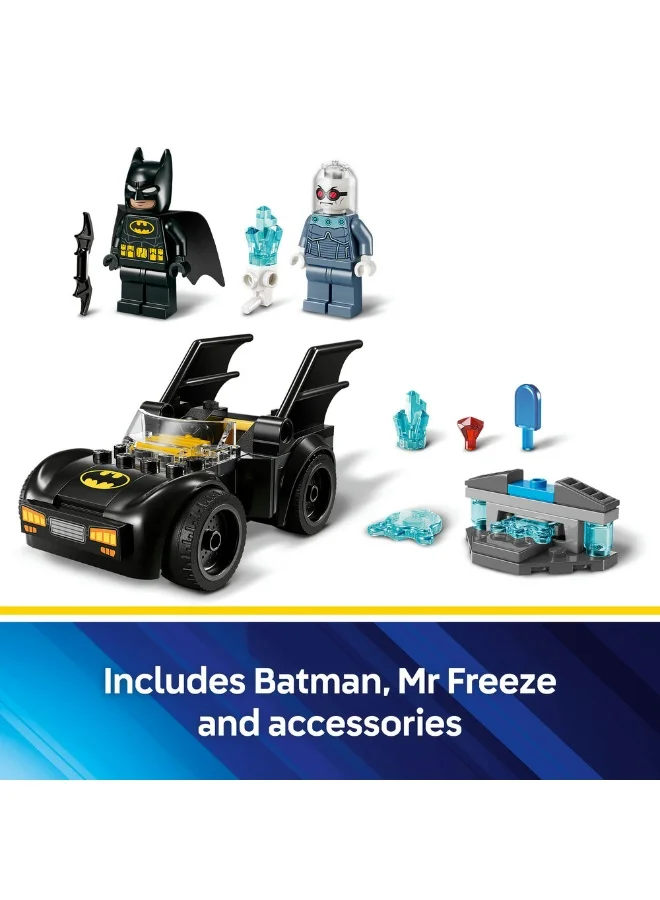 ليغو مجموعة مركبة باتمان™ وسيارة الوطواط™ ضد مستر فريز™ من LEGO® DC Batman™‎‏ 76301
