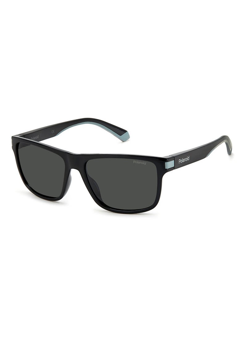 Polaroid Square  Sunglasses PLD 2123/S  BLACKGREY 57 - Image 1