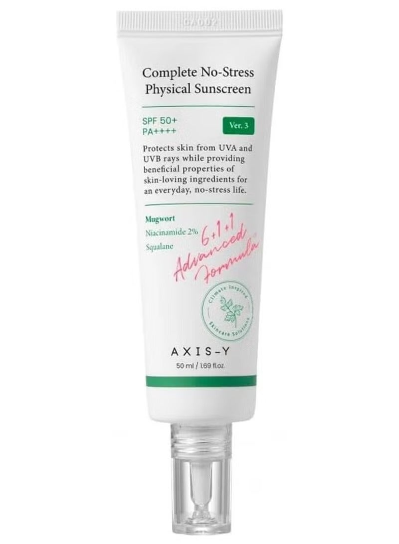 AXIS COMMUNICATIONS AXIS-Y Complete No-Stress Physical Sunscreen V.3 50ml - Image 1
