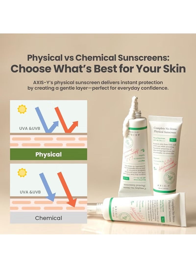 AXIS COMMUNICATIONS AXIS-Y Complete No-Stress Physical Sunscreen V.3 50ml - Image 5