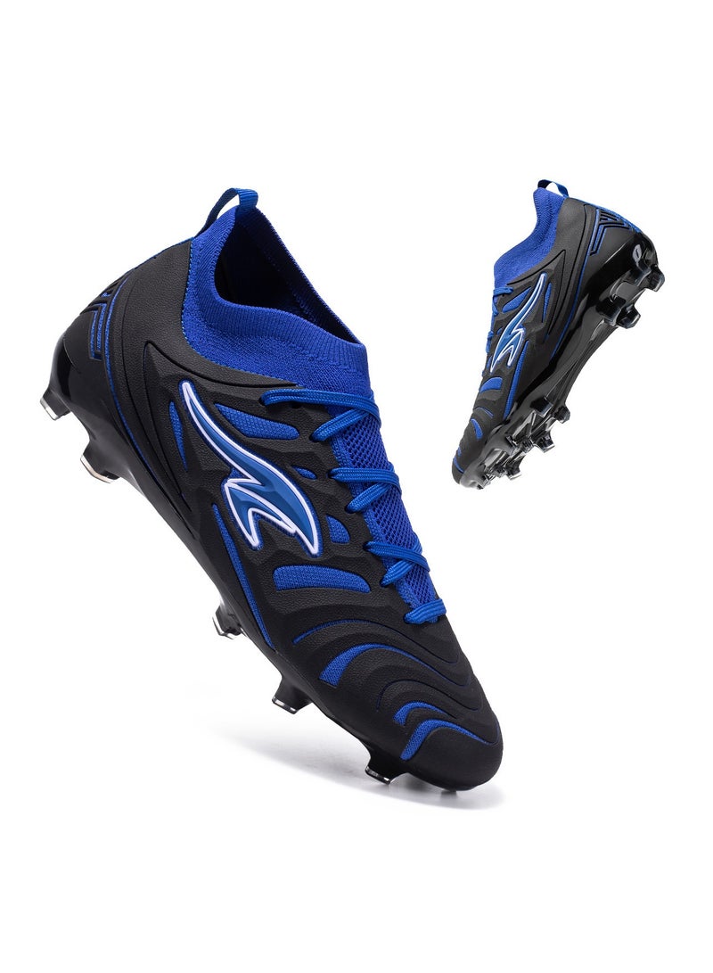SKT Shiketro Men's Football Shoes, Suitable For Outdoor Indoor Professional Youth Boys Football Shoes, Unisex Football Shoes.  - Image 1