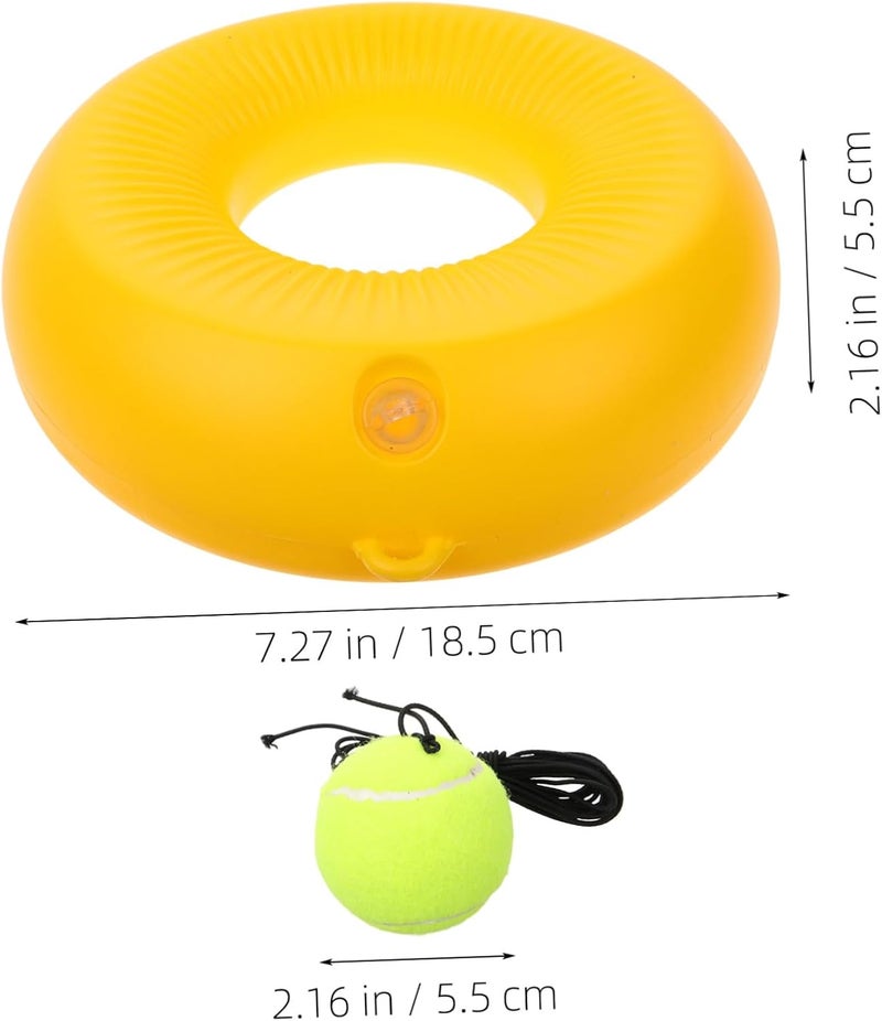 POPETPOP 1 Set Tennis Training Tools with Base for Self Study Practice Compact Tennis Trainer Skills Strength Coordination Flexibility - Image 5