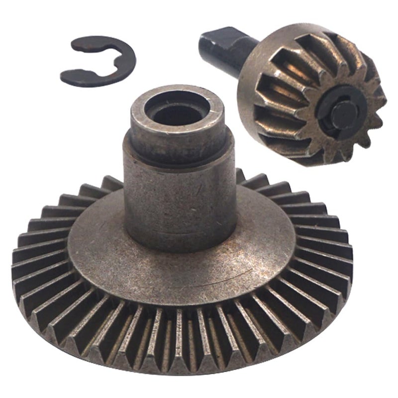 Vgoohobby Metal Differential Main Bevel Gear Set 38T 13T Hop Up Parts Compatible with Axial SCX10 110 RC Crawler Car - Image 2