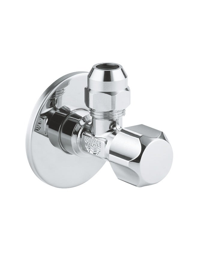 GROHE Angle Valve 1/2x3/8 (1pc), Chrome 22018000