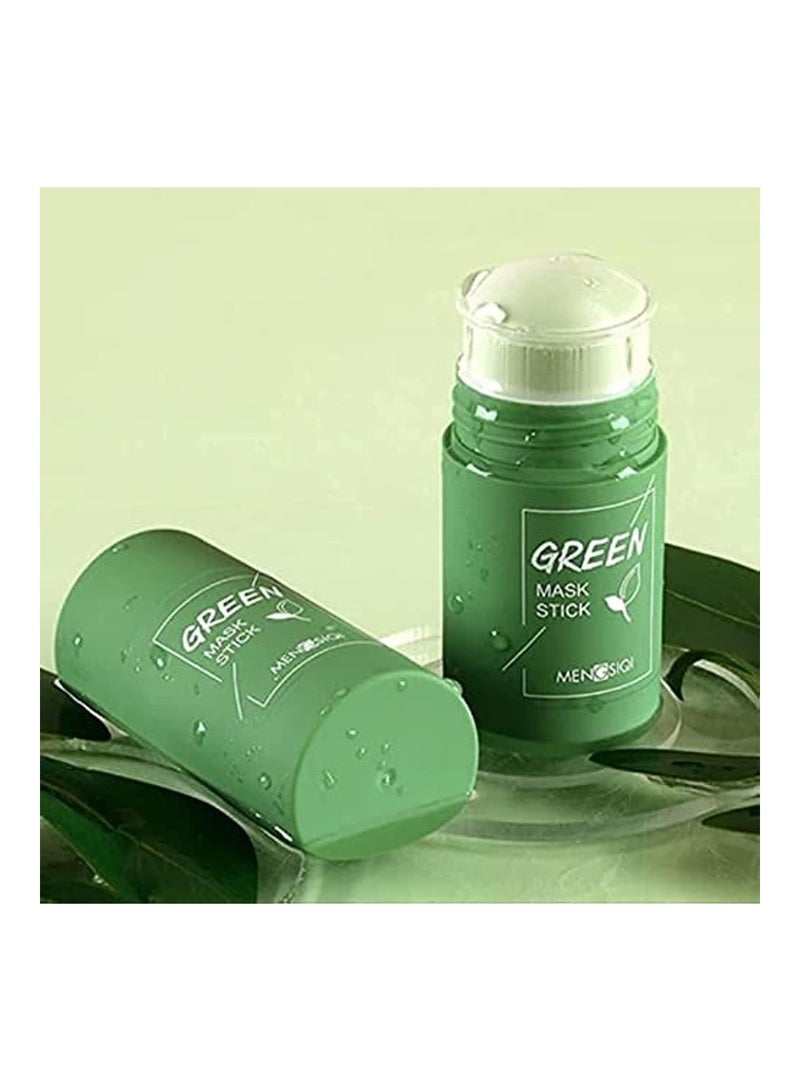 Mengsiqi Green Tea Purifying Face Mask Clay Stick 1.4 Ounce (Pack Of 1) - Image 1