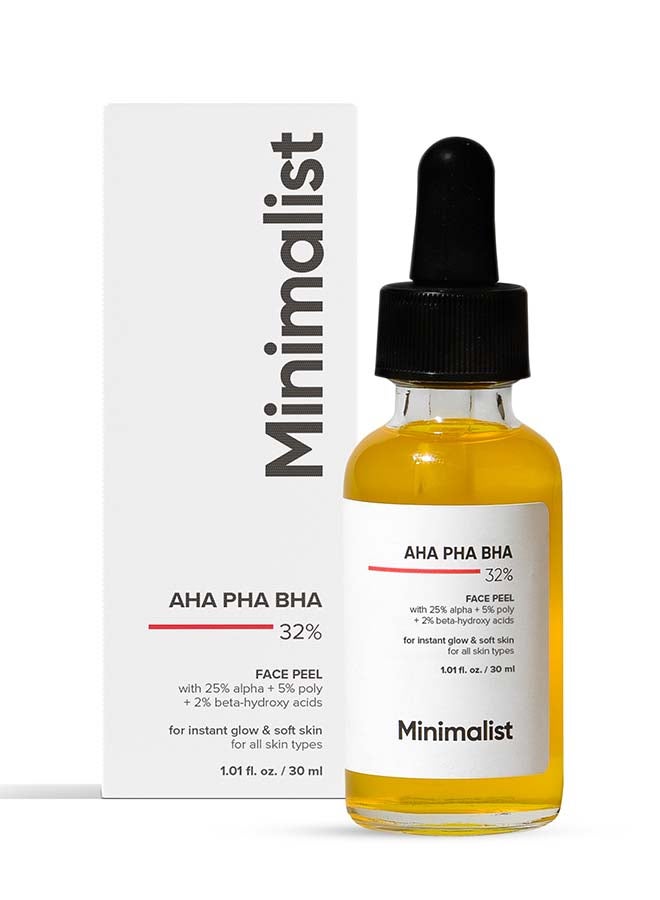 MINIMALIST AHA PHA BHA 32% Face Peel - Image 1