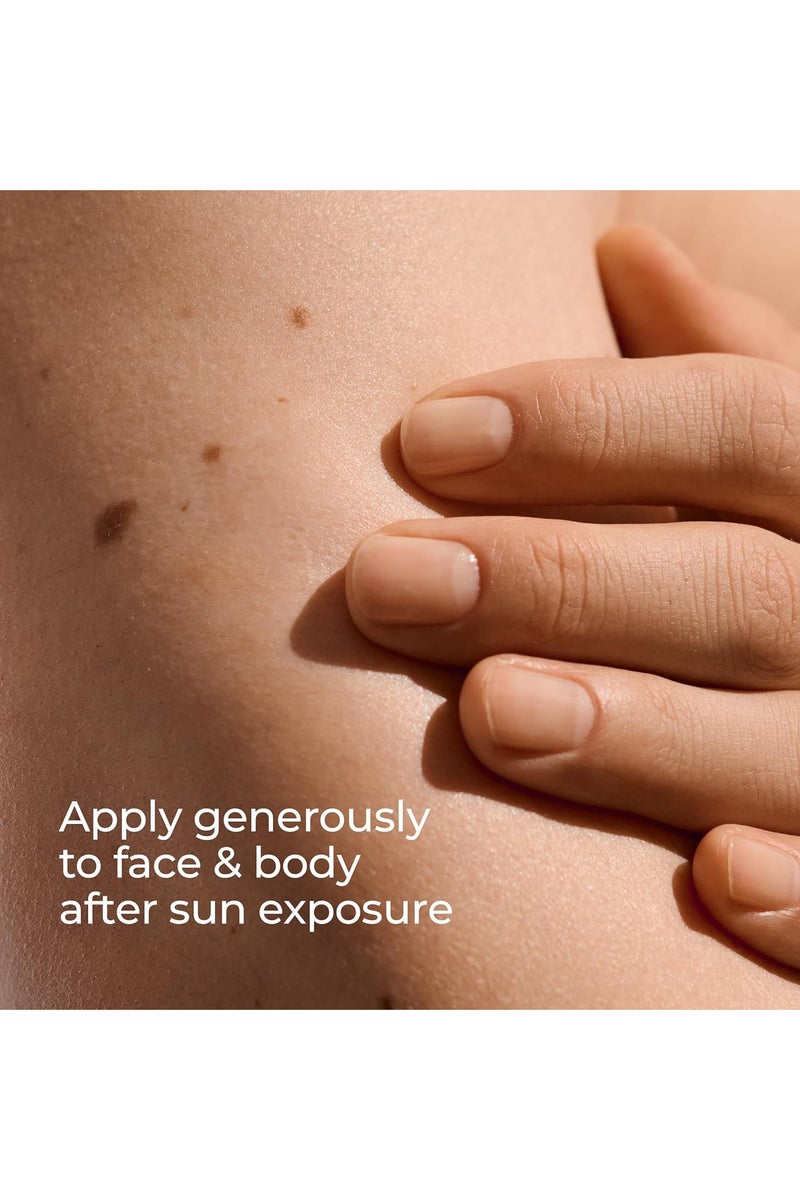 يوسيرين لوشن يوسيرين المتطور لترطيب ما بعد التعرض لأشعة الشمس للوجه والجسم، غني بمضادات الأكسدة، ترطيب يدوم 24 ساعة للبشرة الجافة والمجهدة من الشمس، أنبوب 6.8 أونصة سائلة - Image 5